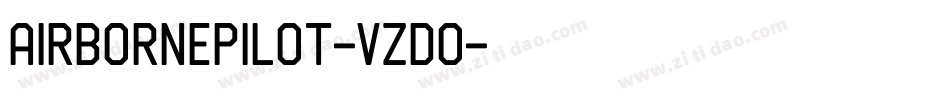 AirbornePilot-vZdO字体转换