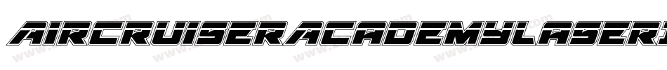AircruiserAcademyLaserItal-Mg9Y字体转换