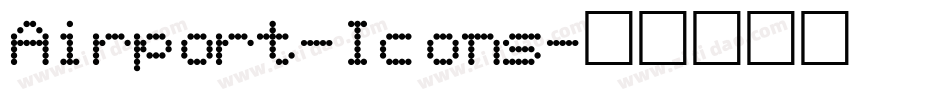 Airport-Icons字体转换
