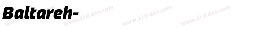 Baltareh字体转换