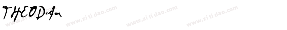 THEODA字体转换
