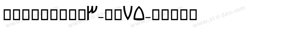 ArabSaenz3-qJ75字体转换