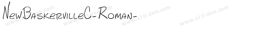 NewBaskervilleC-Roman字体转换