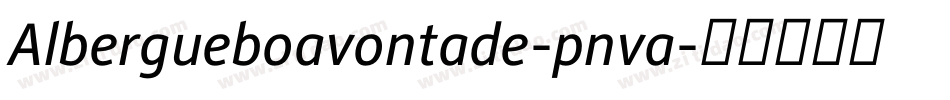 Albergueboavontade-pnva字体转换