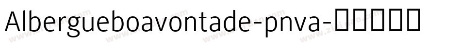 Albergueboavontade-pnva字体转换
