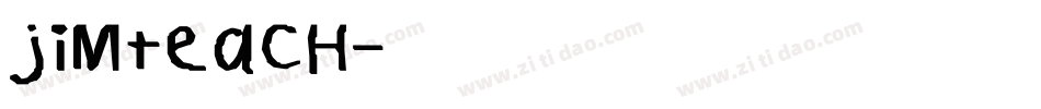 jimteach字体转换
