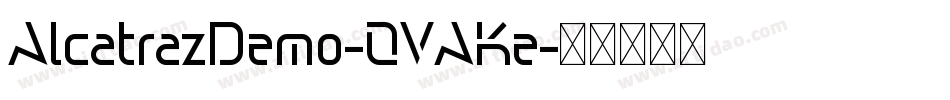 AlcatrazDemo-OVAKe字体转换