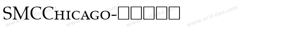 SMCChicago字体转换