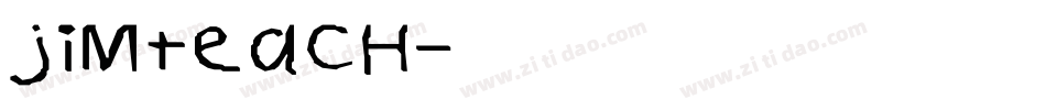 jimteach字体转换