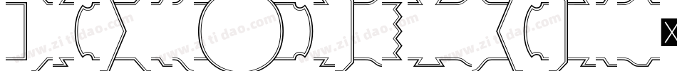 DjbStickyTapeLabelsSpaced-EByW字体转换