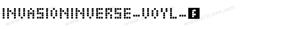 InvasionInverse-v0YL字体转换