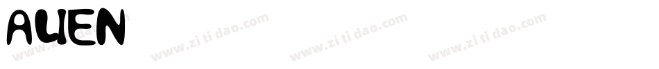 ALIEN5字体转换