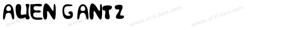 Alien-Gantz字体转换