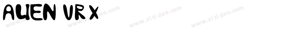 Alien-vRx4字体转换