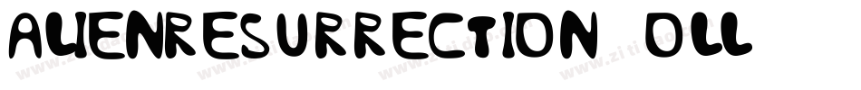 AlienResurrection-7Oll字体转换