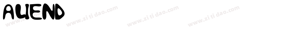 Aliend字体转换