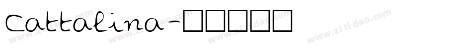 Cattalina字体转换