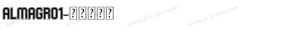 ALMAGRO1字体转换