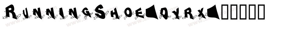 RunningShoe-dyrx字体转换
