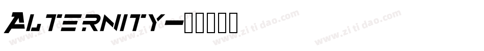 Alternity字体转换