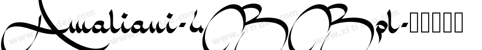 Amaliani-4BBpl字体转换