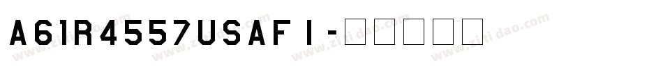 AmarilloUSAF(1)字体转换