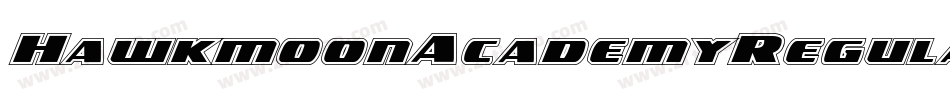 HawkmoonAcademyRegular-Jo9o字体转换