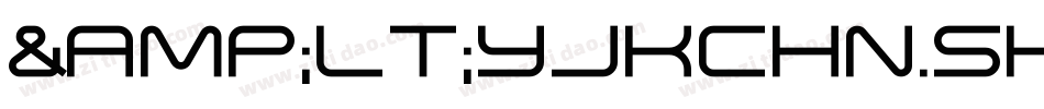 &lt;yjkchn.shx&gt;字体字体转换