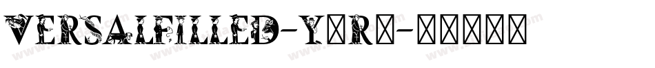 VersalFilled-y1r3字体转换