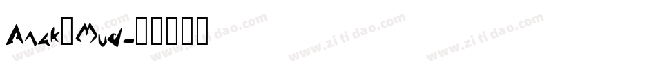 Anak_Mud字体转换