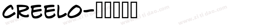 CREELO字体转换