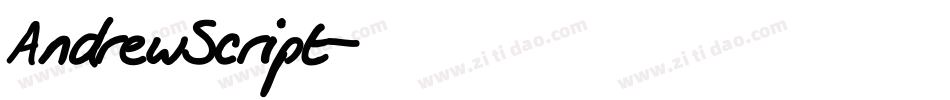 AndrewScript字体转换