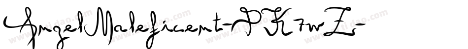 AngelMaleficent-PK7wZ字体转换