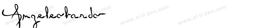 Angeleobardo字体转换