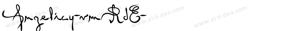 Angelicy-vmRdE字体转换