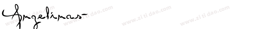 Angelinas字体转换
