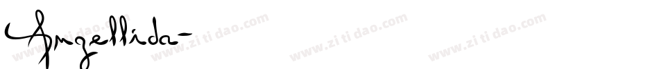 Angellida字体转换