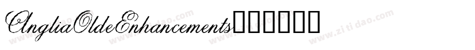 AngliaOldeEnhancements字体转换
