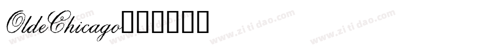 OldeChicago字体转换