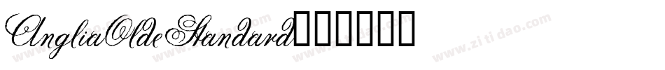 AngliaOldeStandard字体转换