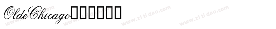 OldeChicago字体转换