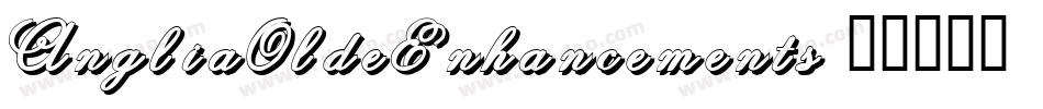 AngliaOldeEnhancements字体转换