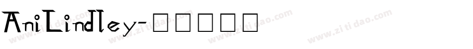 AniLindley字体转换