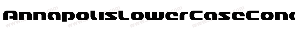 AnnapolisLowerCaseCondensed-jO90字体转换