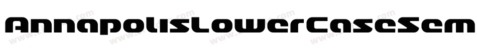 AnnapolisLowerCaseSemiItalic-npA0字体转换