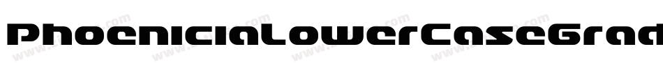PhoeniciaLowerCaseGradient-Kx4X字体转换 PhoeniciaLowerCaseGradient-Kx4X字体转换