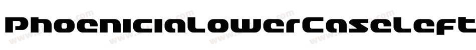 PhoeniciaLowerCaseLeftalic-d4ZZ字体转换 PhoeniciaLowerCaseLeftalic-d4ZZ字体转换