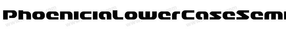 PhoeniciaLowerCaseSemiItalic-P677字体转换
