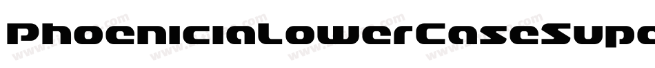 PhoeniciaLowerCaseSuperItalic-mxR5字体转换 PhoeniciaLowerCaseSuperItalic-mxR5字体转换