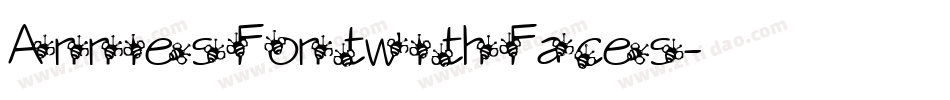AnniesFontwithFaces字体转换